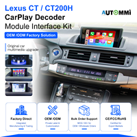 Módulo de Interfaz Inalámbrica Apple CarPlay y Android Auto para Lexus CT CT200h 2009-2022, Actualización de Pantalla Original