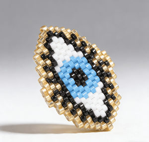 Accessoires en perles de <span class=keywords><strong>verre</strong></span> Miyuki tissées à la main, élégants et simples, résistants à la décoloration et personnalisables - Product Image 5