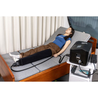 Appareil de thérapie par compression froide sans glace VU avec refroidissement et chauffage automatiques par semi-conducteurs pour thérapie contrastée des jambes entières