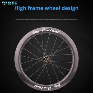 Ruedas de Carbono SeeMore Personalizables de 20 Pulgadas 451 para <span class=keywords><strong>Bicicleta</strong></span> Plegable, Juego de Ruedas de Carbono para Brompton/<span class=keywords><strong>Dahon</strong></span>, Ligeras para Carreras - Product Image 4