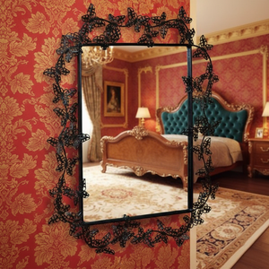 FARFALLA ROTONDA CON CORNICE <span class=keywords><strong>SPECCHIO</strong></span> A PARETE - Product Image 2