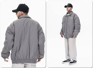 Chaqueta Bomber Varsity de Invierno para Hombre, Estilo Letterman, Transpirable, con Bordado, Tallas Grandes, Servicio OEM - Product Image 5