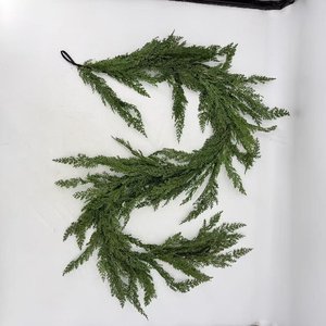 Personnalisation en usine : Guirlande de feuilles de cyprès, rotin de cèdre, plante artificielle - Product Image 6
