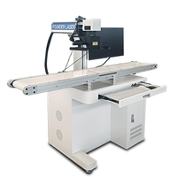 Nueva Máquina de Marcado Láser de Fibra JPT MOPA M7 de 60W/100W para Marcado Profundo con Soporte DST, DXF/AI y Cinta Transportadora para Línea de Producción