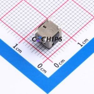 PS-5824SVA-4PL Push Button Switch SMD Switch Self-Locking Rectangle Plunger 500mA 24V - Product Image 2