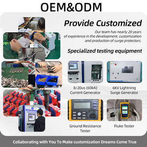 Protector Contra Sobretensiones Monofásico Tipo T2 de CA, 3P, 220V, 275V, 320V, 385V, 440V, 20KA, 40KA, Dispositivo de Protección Contra Sobretensiones - Product Image 4