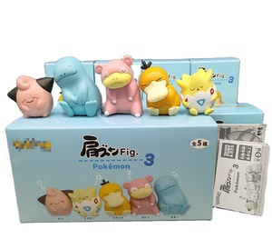 Figurine Pokémon de qualité artisanale en boîte mystère, avec tête inclinée, Gengar, <span class=keywords><strong>Rowlet</strong></span>, Piplup, Munchlax, fantôme de poche - Product Image 1