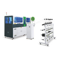 Máquina de crimpado de terminales y inserción de tubos numéricos con marcado láser YH-CJK025B