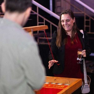 Throw and Catch <b>Game</b> Interactive Tabletop Ring Throw and Hang <b>Hook</b> for Adults and Children's Drinking Table for Carnival Rentals - Product Image 6