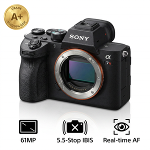 Appareil photo hybride <span class=keywords><strong>Sony</strong></span> <span class=keywords><strong>Alpha</strong></span> <span class=keywords><strong>A7R</strong></span> IV A7R4 (boîtier nu) 61MP Plein Format ILCE-7RM4 pour photographie de studio professionnelle et vidéo 4K – Vente en gros - Product Image 1