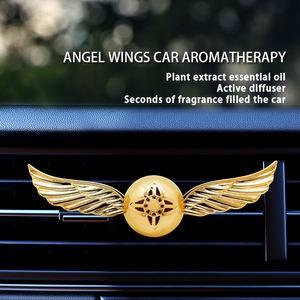 Adorable Angel Wings Ambientador de aire para coche Creative Flying Vent con soportes de fragancia de Perfume de Metal Colonia y Ocean Aromas - Product Image 2