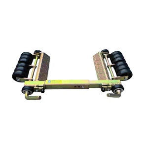 Chariot de déplacement de véhicule manuel pneumatique en acier de haute qualité à prix abordable pour le déplacement et le positionnement des véhicules, idéal pour la réparation automobile - Product Image 3