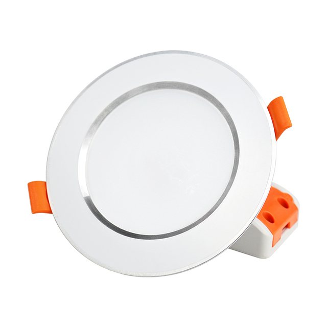 Zigbee 3.0 6W RGB+CCT Led Recessed Downlight Adjustable AC100V 240V Smart Dimmable Lamps