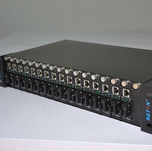 Convertidor <span class=keywords><strong>de</strong></span> <span class=keywords><strong>medios</strong></span> <span class=keywords><strong>de</strong></span> <span class=keywords><strong>fibra</strong></span> <span class=keywords><strong>de</strong></span> 16 ranuras 2U MINI chasis <span class=keywords><strong>de</strong></span> servidor - Product Image 4