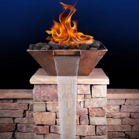 Bacs à feu et à eau pour piscine, Fontaines d'eau pour piscine, Foyers pour piscine