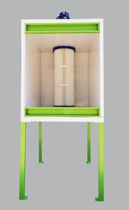 Cabine <span class=keywords><strong>de</strong></span> <span class=keywords><strong>flocage</strong></span> en fibre électrostatique en nylon pour pistolet <span class=keywords><strong>de</strong></span> <span class=keywords><strong>flocage</strong></span> domestique - Product Image 4