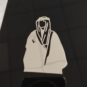 Étiquette autocollante en métal nickel de luxe personnalisée avec transfert en relief 3D résistant à l'eau pour la décoration d'emballages, étiquette cosmétique - Product Image 5