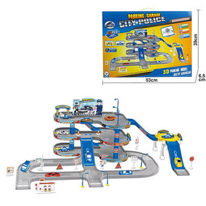 Enfants véhicule <span class=keywords><strong>jouet</strong></span> ville Police sauvetage 3 étage piste bricolage <span class=keywords><strong>Parking</strong></span> <span class=keywords><strong>Garage</strong></span> <span class=keywords><strong>jouet</strong></span> voiture <span class=keywords><strong>Parking</strong></span> pour enfants garçons - Product Image 1