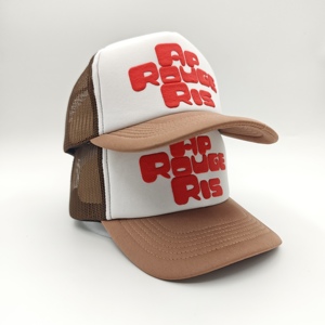 Gorra Trucker de Alta Calidad para Hombre, 5 Paneles, Estilo Béisbol, Veracap, Personalizable, con Espuma, Malla y Estampado Puff - Product Image 2