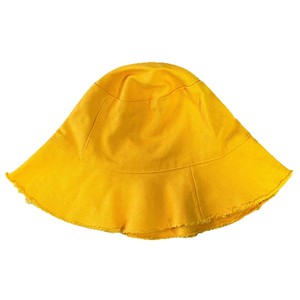 Japanese Style Frayed Edge Bucket Hat Canvas Foldable Washable Summer Sun Protection For Women - Product Image 4