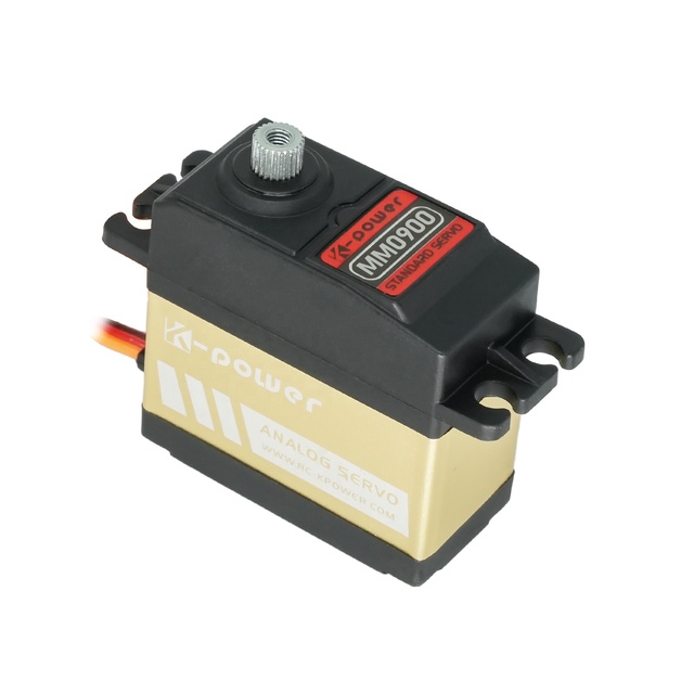 Kpower MM0900 6V 14kg Torque RC Servo Motor Metal Gear Digital Standard Servo for Industrai Automation Dron Kit