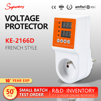 Stabilisateur de tension CA monophasé KECN KE-2166D 4 kVA avec affichage numérique LED/LCD, protection contre les surtensions et les sous-tensions 50/60 Hz, 220 V pour PC