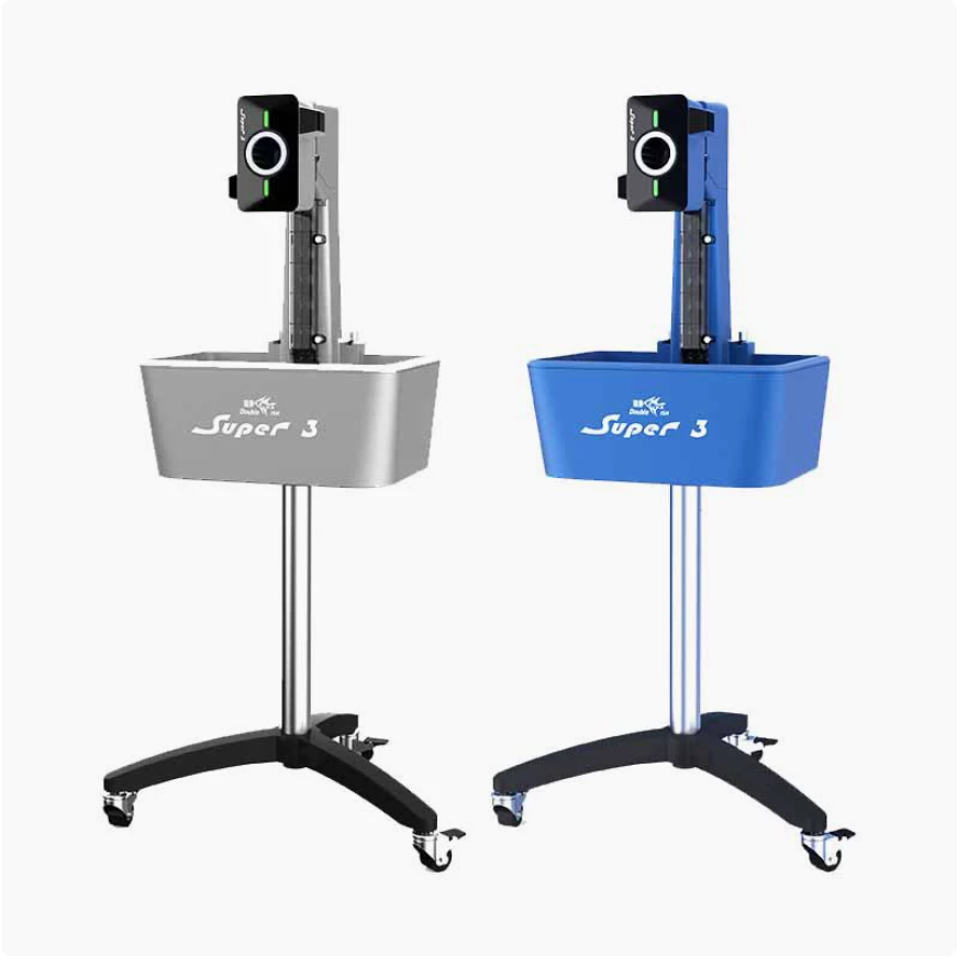DOUBLE FISH Automatic Table Tennis Ball Machine Model Super 3 for Home and Training