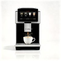 Machine à café compacte entièrement automatique du grain à la tasse, machine à expresso commerciale pour les entreprises et la restauration