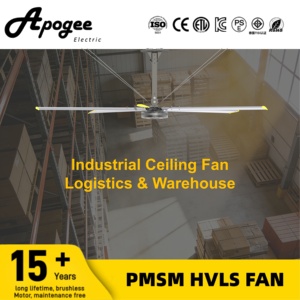 Ventiladores Industriales de Techo HVLS para Ventilación de Almacenes con Viento Suave y Bajo Nivel de Ruido, Sin Necesidad de Mantenimiento - Product Image 1