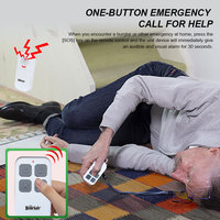 HOMESAFE Tapis de sécurité domestique imperméable de haute qualité avec capteur d'alarme et volume réglable, facile à installer, 10 m
