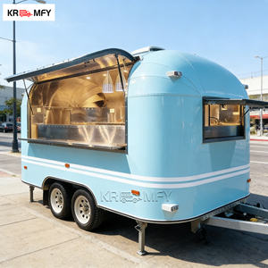 Remolque de Comida Móvil para Trabajadores de Obras de Construcción, con Certificación DOT, CE y VIN, para Catering Industrial, Estilo Carrito de Calle para Estados Unidos y Europa - Product Image 3