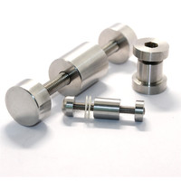 Piezas de rosca de tornillo de acero inoxidable M5 Separador hembra Pcb Sign Standoffs