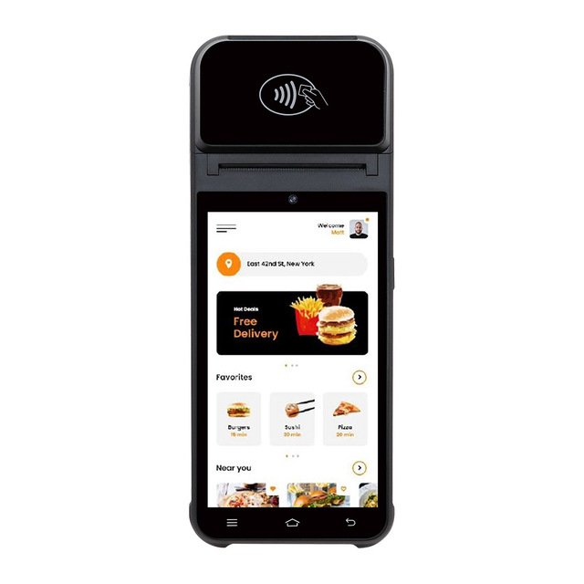ZCS Z92 Durable Using Thermal Receipt Printer Deca-Core 4G Wifi 2GB+16GB Android POS System