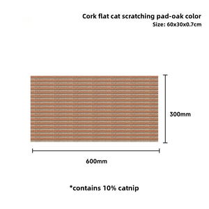 Tiragraffi per Gatti in Sughero con Pannello Emotivo Integrato, Resistente all'Usura e ai Graffi, Non Lascia Residui, Giocattolo per Gatti - Product Image 6
