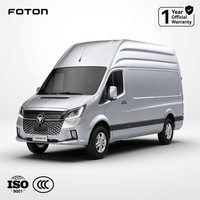 Fourgon électrique Batterie 100,96 kWh Espace de chargement 12,2 m Conduite à gauche 3 places Autonomie 357 km 130 kW 330 Nm de couple Foton Toano Pro Garantie 1 an