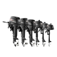 Tout nouveau moteur hors-bord à démarrage manuel Hidea 30HP HD30FHL LONG Shaft 20''