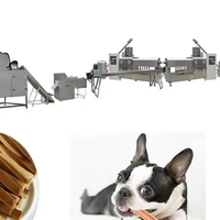 Máquina para Hacer Golosinas para Perros, Línea de Producción de Golosinas para Mascotas, Máquinas de Procesamiento de Golosinas, Máquina de Golosinas para Perros, Línea de Producción Completa