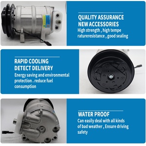 คอมเพรสเซอร์แอร์ 24V สำหรับรถบรรทุก Forward 1835322871 506211-6180 DKS-15CH - Product Image 5