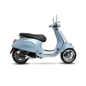 Tubo silenziatore scarico Nero in acciaio inox e fibra di carbonio per VESPA Sprint 125 3V 2021-2023 nuovo sistema di scarico moto 17245 - Product Image 1