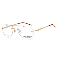 Monturas de Gafas Ópticas Metálicas Universales para Hombre y Mujer, Lentes Transparentes de PC Resistentes a Impactos, Logotipo Personalizado, Compatibles con Miopía