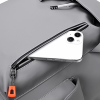 Nouveau sac à dos tendance pour hommes, grande capacité, imperméable, pour ordinateur portable, voyages, étudiants du collège, du lycée et de l'université