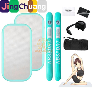 <span class=keywords><strong>Tapis</strong></span> <span class=keywords><strong>de</strong></span> yoga et <span class=keywords><strong>de</strong></span> gymnastique gonflable multifonctionnel pour arts martiaux et danse, avec coussin d'air brossé pour figures, plusieurs couleurs au choix, vente en gros - Product Image 1