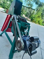 Broyeur d'aliments haute efficacité 4 kW pour maïs, blé, haricots, sorgho, équipement d'alimentation pour volailles, petites machines de traitement des aliments