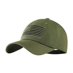 Casquette rigide avec logo brodé personnalisé casquette de baseball vintage délavée chapeaux drapeau américain casquette de sports de plein air - Product Image 1