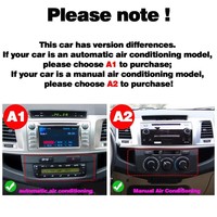Layar STWEI 12.1'' Android14 Carplay Gaya Tesla untuk Toyota Fortuner Hilux Revo 2004-2015, GPS Mobil, NAVI, Pemutar Multimedia, Radio
