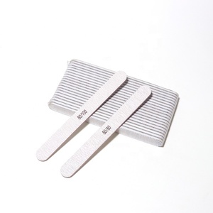 <span class=keywords><strong>10</strong></span> unids/set de lima de uñas gris de doble cara 80/80 Grit Zebra Emery Boards accesorios <span class=keywords><strong>para</strong></span> uñas salón <span class=keywords><strong>herramientas</strong></span> de manicura profesional - Product Image 6