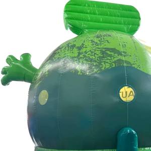 Castillo Inflable Gigante de Monstruo, Monstruo Verde, Moonwalk Lazer Bug Alien Jumper, Castillo Inflable con Domo - Product Image 5
