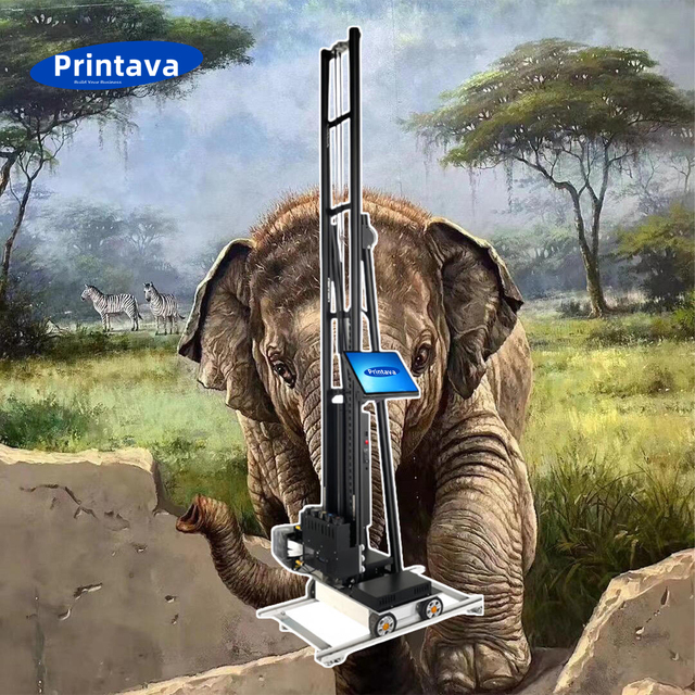 Printava Wallpen Printer Vertical Wall Printing Machine 3d for Commercial Wall Painting Machine 3d Wall Printer Picture