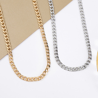 Nouveauté 2025 : Collier cubain hip-hop gaufré et bracelets à maillons pour hommes – Accessoires de mode tendance