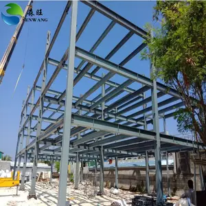High Standard ISO CE Prefabricated steel structure warehouse design building shed Algeria Portugal